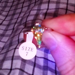 Unicorn Tears Ring by Fragrant Jewels Size 7